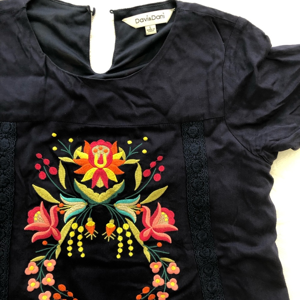 DAVI&DANI Embroidered Dress